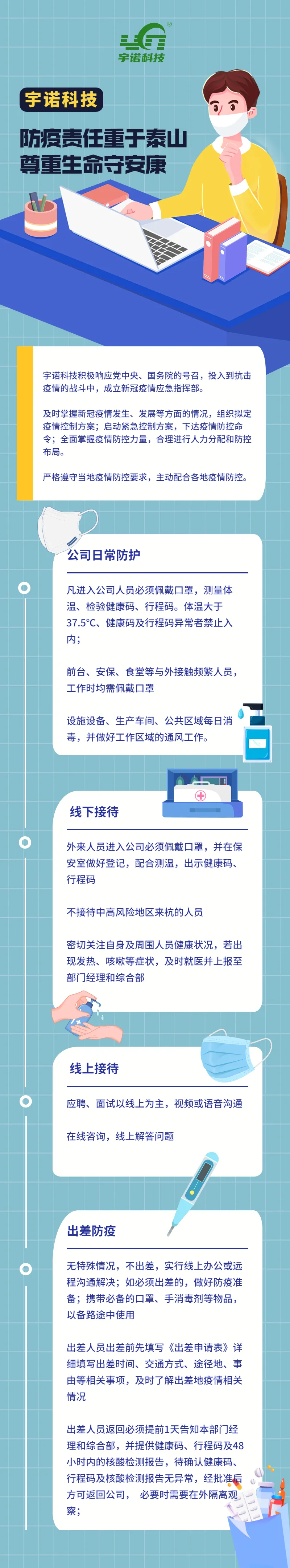 防疫責任重于泰山，尊重生命守安康